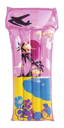 Cama Inflable Alberca Bestway 44036 Rosa
