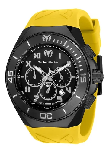 Reloj Technomarine Tm-220001 Amarillo Hombres