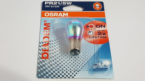 Lámpara Osram Original Germány 7538 Ldr Ford Stop Roja 21/5w