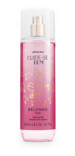 Body Splash Cuide Se Bem Beijinho O Boticario