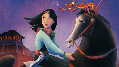 Pintura De Diamantes 5d Diy Princesas Disney - Mulan 1