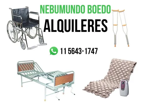 Alquiler Camas, Sillas Ruedas, Antiescaras, Muletas, Andador