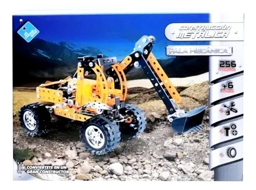 comprar Juego De Construcción Metálica Pala Mecánica Tipo Mecano