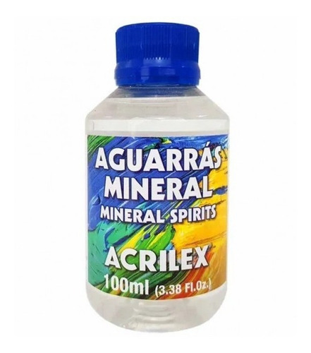 Aguarrás Mineral 100 Ml Acrilex