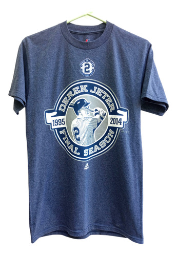 Majestic - Camiseta Derek Jeter New York Yankees. (Usado)