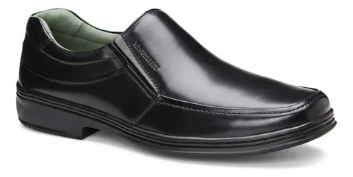 Sapato Social Confort Premium Palmilha Gel Leveterapia 43102