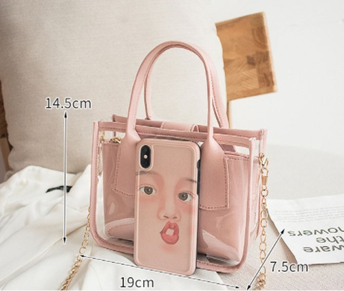 Imagen 2 de 10 de Bolsa Para Dama Juvenil Moda Coreana Impermeable
