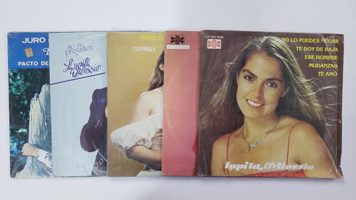 Lupita Dalessio Combo De 5 Discos Lp Como Nuevos 