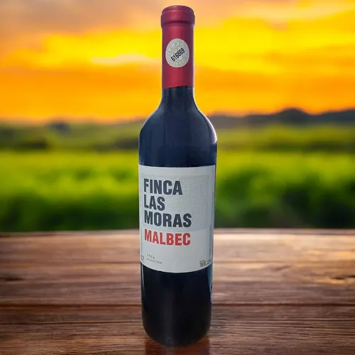 Vino Tinto Malbec Finca Las Moras 750 Ml