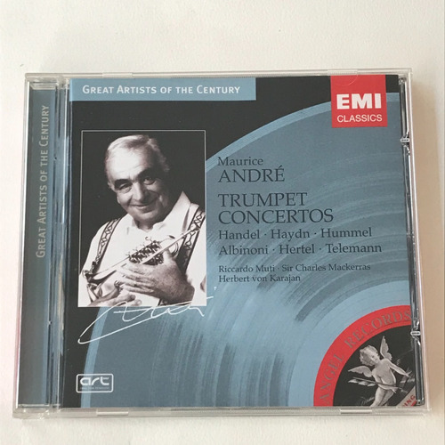 Cd Maurice André - Trumpert Concertos