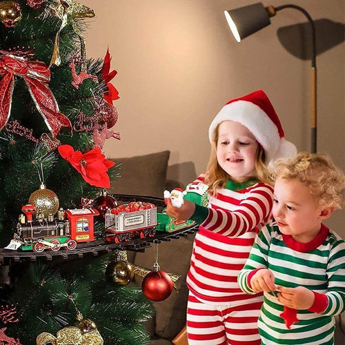 . Carrito Eléctrico De Juguete Para Árbol De Navidad