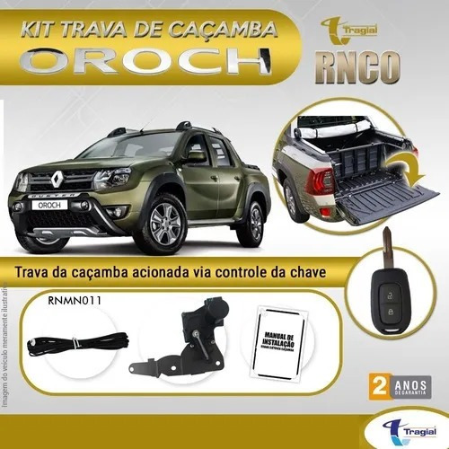 Imagem 2 de 3 de Kit Trava Caçamba Tragial Rnco Renault Oroch