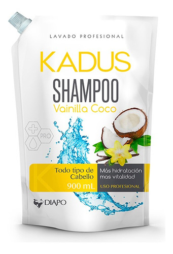 Shampoo Vainilla Coco 900ml Kadus Profesional