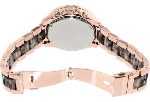 Reloj  Michael Kors Para Mujer Mk6159 Tono Rosa De Oro