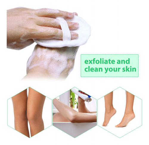 24 Piezas Exfoliante De Lufa Pad Cuerpo Scrubber Baño Ducha