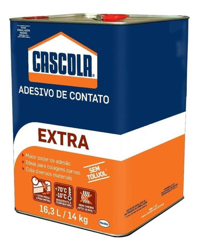 Cola Contato Cascola Extra S/ Toluol 14kg Henkel Marceneiro