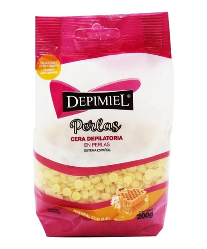 Depimiel Cera En Perlas Natural Con Miel Sist Español X 200g