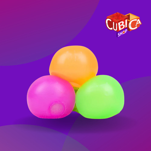 Sticky Ball Flourescente