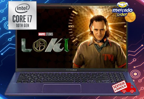Imagen 1 de 9 de Laptop Portatil Asus X515j Core I7 10ma Ssd 512gb/8gb/15.6
