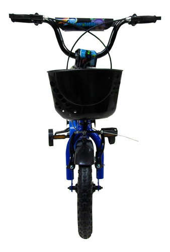 Imagen 2 de 9 de Bicicleta Rin 12 Deluxe Plt Dinosaurios Para Niños