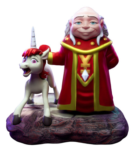 Figuras 3d El Amo Del Calabozo Uni Venger Sombra Ork Tiamat