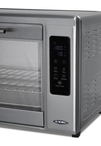 Imagen 2 de 3 de Horno Electrico 60 Litros Digital Axel Conveccion Acero Inox