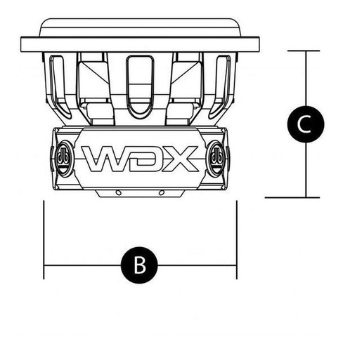 Subwoofer Db Drive Wdx6.5g1.4 / 4 Dvc 600w 6.5