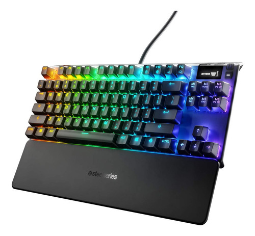 Teclado Mecánico Para Juegos Steelseries Apex 7 Tkl Brown