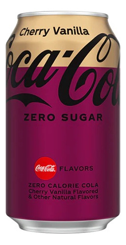 Refresco Individual Coca Cola Cherry Vanilla Zerosugar 355ml