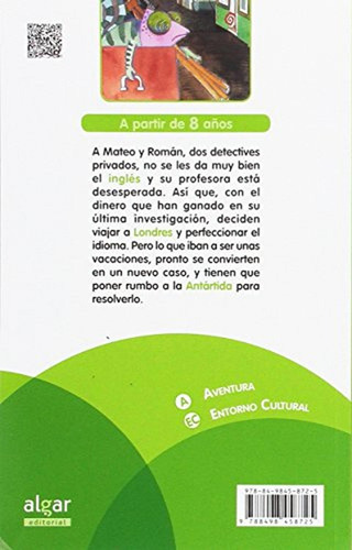Mateo Y Romãâ¡n Entre Los Pingãâ¼inos, De Carmen García Iglesias. Editorial Algar Editorial, Tapa Blanda En Español