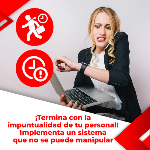 Reloj Checador Facial Rostro Biometrico Reportes Excel Msi