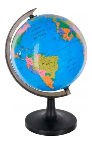 Imagen 1 de 3 de Globo Terráqueo Con Base