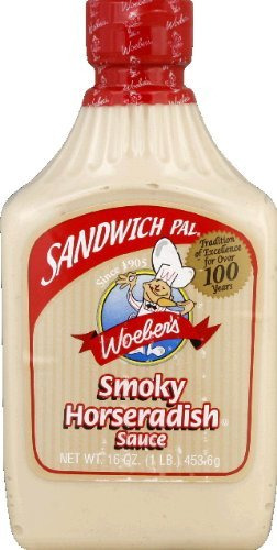 Woeber's Sandwich Pal - Salsa De Rabano Picante Ahumado, 16 