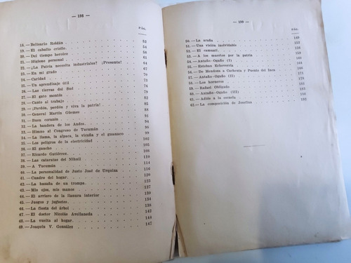 Libro Canto Al Trabajo 4to Grado Año 1934 A.m.f. De Millan (Usado)