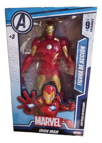  Figura De Accion Marvel Juguete Articulada Airon Man