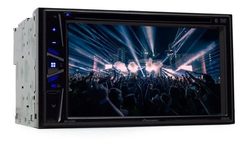 Imagem 6 de 9 de Central Multimídia Dvd Pioneer 2 Din Avh-a228bt + Câmera Ré