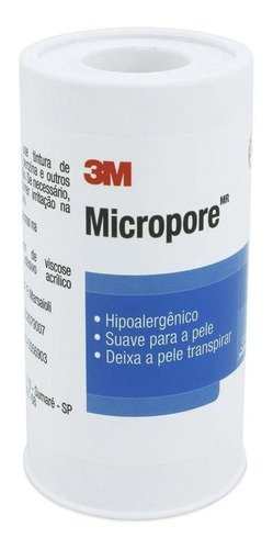 Micropore Branca 3m 1530 100mmx10m Carretel