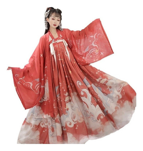 Hanfu Chino Vestidos Elegantes Antiguos Disfraces De Hadas