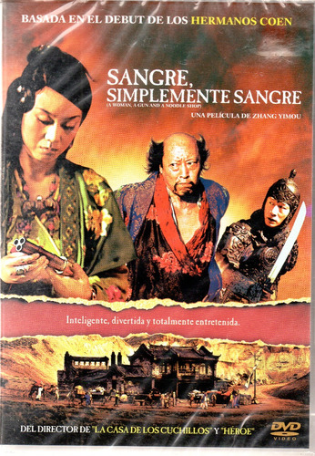 Sangre, Simplemente Sangre - Dvd Nuevo Orig. Cerrado - Mcbmi