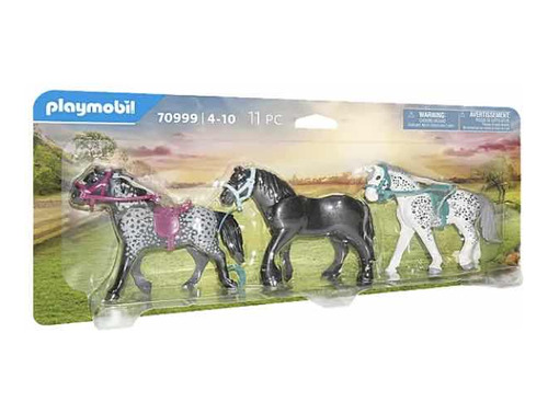 Playmobil 70999 Tres Caballos 11 Pz