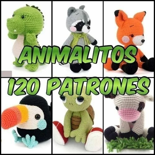 120 Patrones Animalitos Amigurumi Crochet En Español