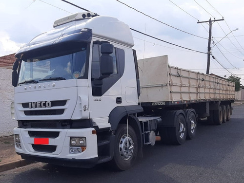 Iveco Stralis 420 2010 6x2 Branco (somente O Cavalo)