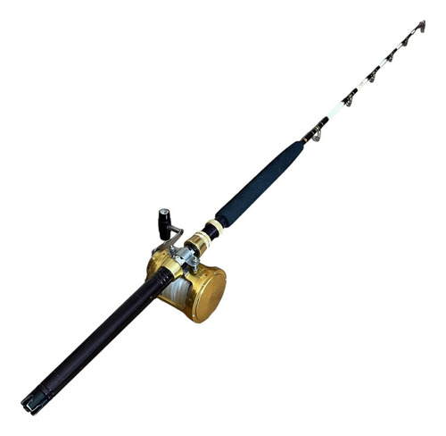 Caña De Pescar 2155 Ara 5 1/2' 40-100lb Tuna Stick Y Carrete