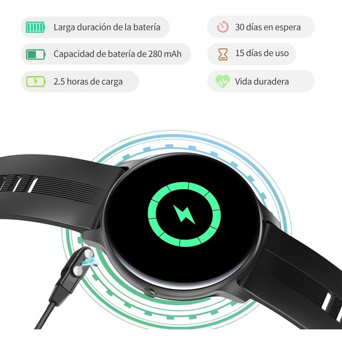 Imagen 4 de 10 de Reloj Inteligente Bulory Bw11 Reloj Inteligente