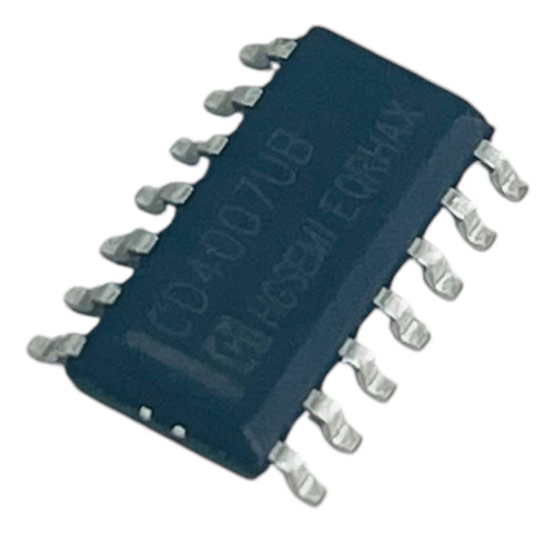 Kit 5 Peças Circuito Integrado Cd4007 Soic14 Cmos Inversor