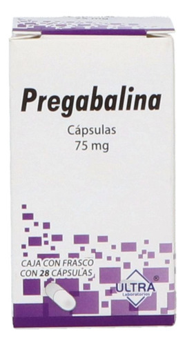 Pregabalina 75 Mg Caja Con 28 Tabletas