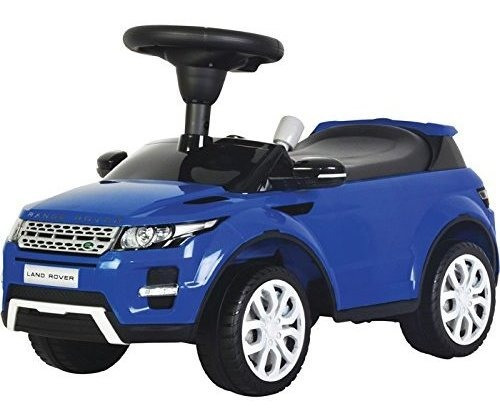 Evezo Range Rover Evoque Rideon Push Car Blue