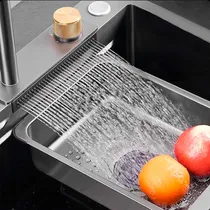 Comprar Pileta De Cocina Multifuncional Con Lava Vasos Y Dispensador