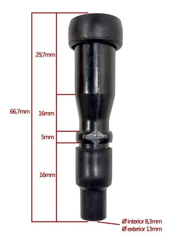 Capuchon De Bujia Yamaha Fz 16 Yoyo - Um