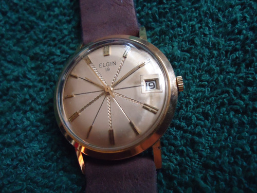 Elgin 19 Reloj Vintage Retro  Suizo